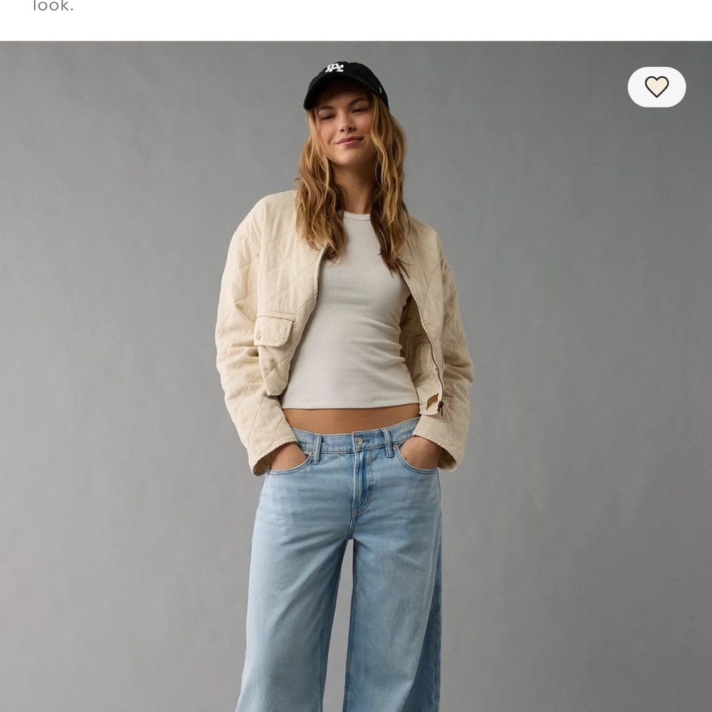American Eagle Outfitters Low rise, ultra wide leg